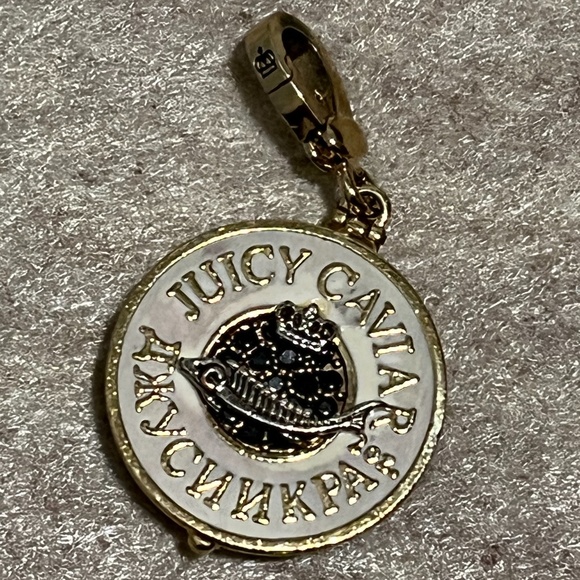 Juicy Couture Jewelry - Original 2005 Juicy Couture Caviar Charm, Rare Vintage